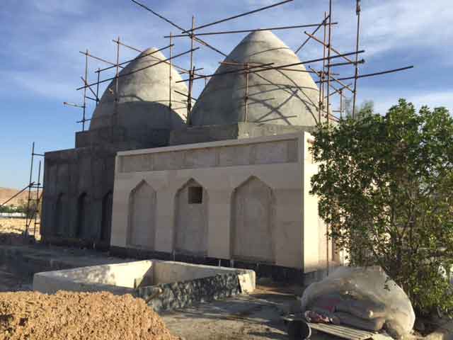 افزایش مبلغ اهدایی بانی دانشگاه آزاد اسلامی اوز برای بازسازی گنبد شیوخ اوز