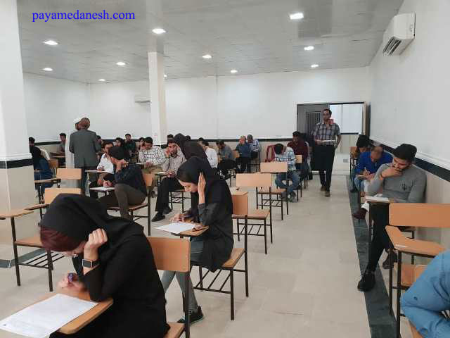 امتحانات پایان ترم نیمسال دوم 98-97 دانشگاه آزاد اسلامی اوز آغاز شد