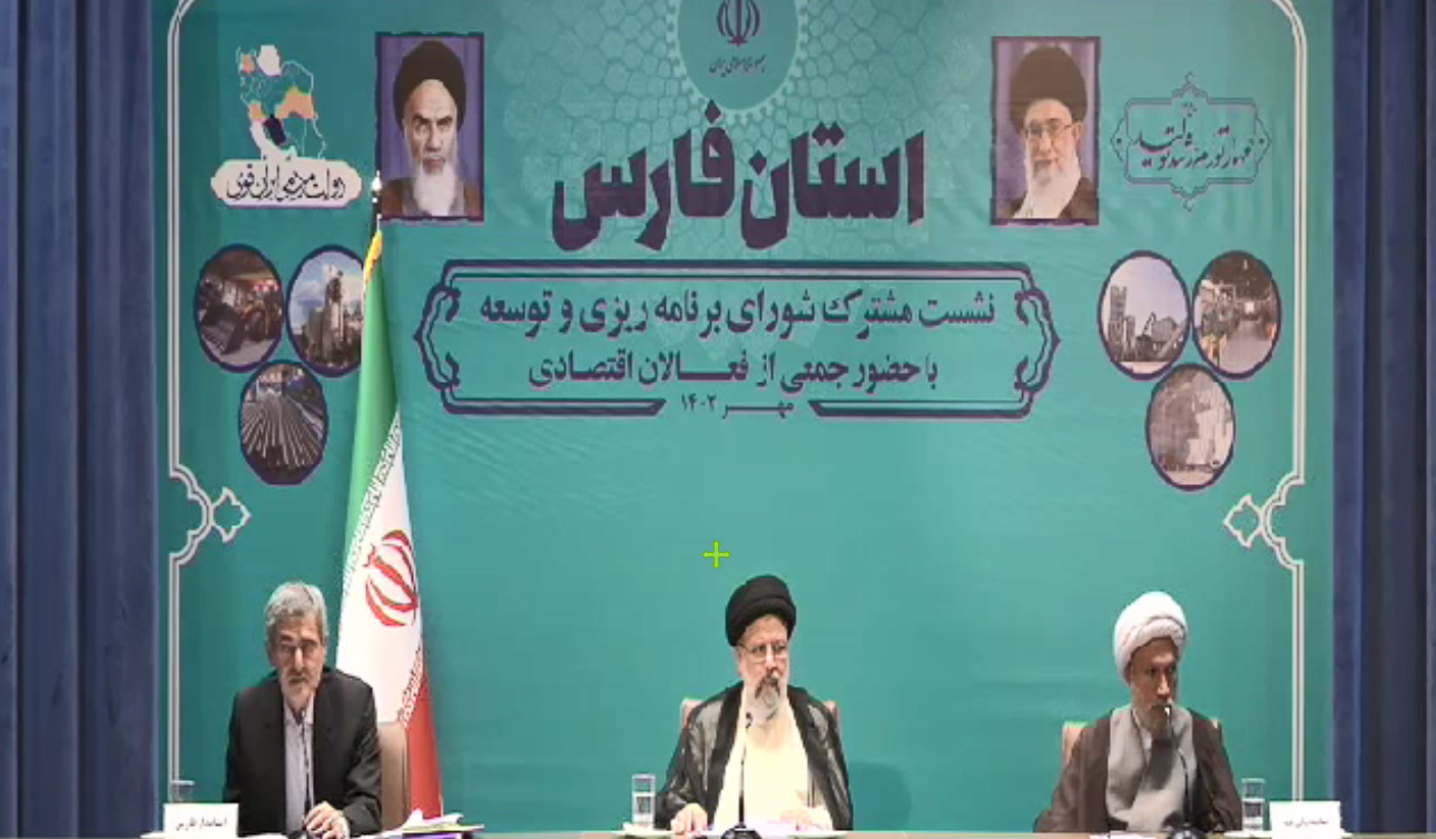 فیلم سخنرانی شیخ عبدالقادر فقیهی در حضور ریاست جمهوری در شیراز